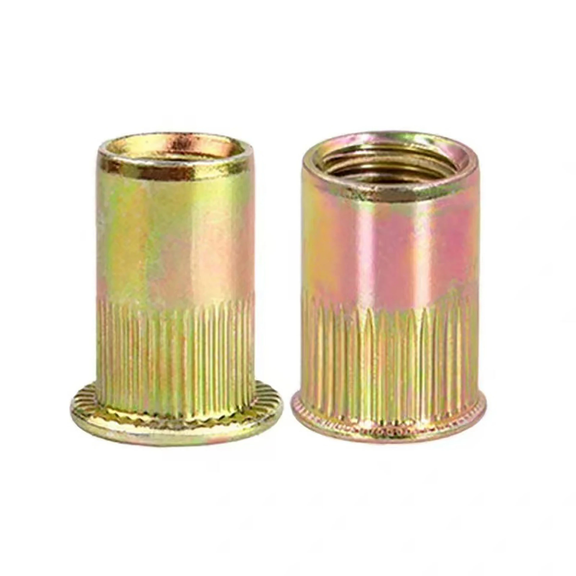 Flat Head Knurled Rivet Nut  | Flat Head Design | OEM Manufacturing | Bulk Pricing