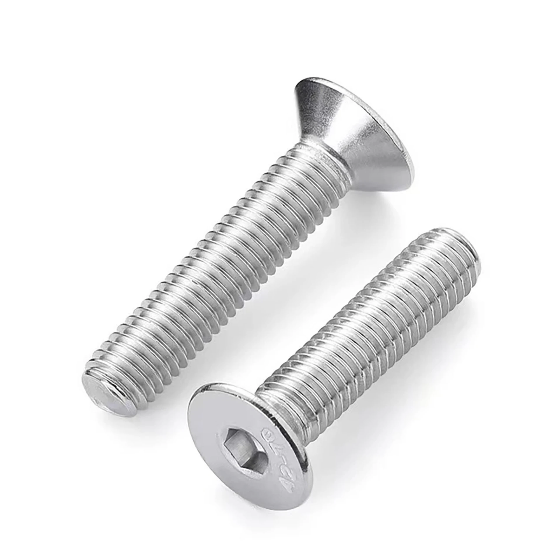 DIN 7991 A2-70 A4-80 Stainless Steel Countersunk Head Hex Socket Bolt | ISO 2009