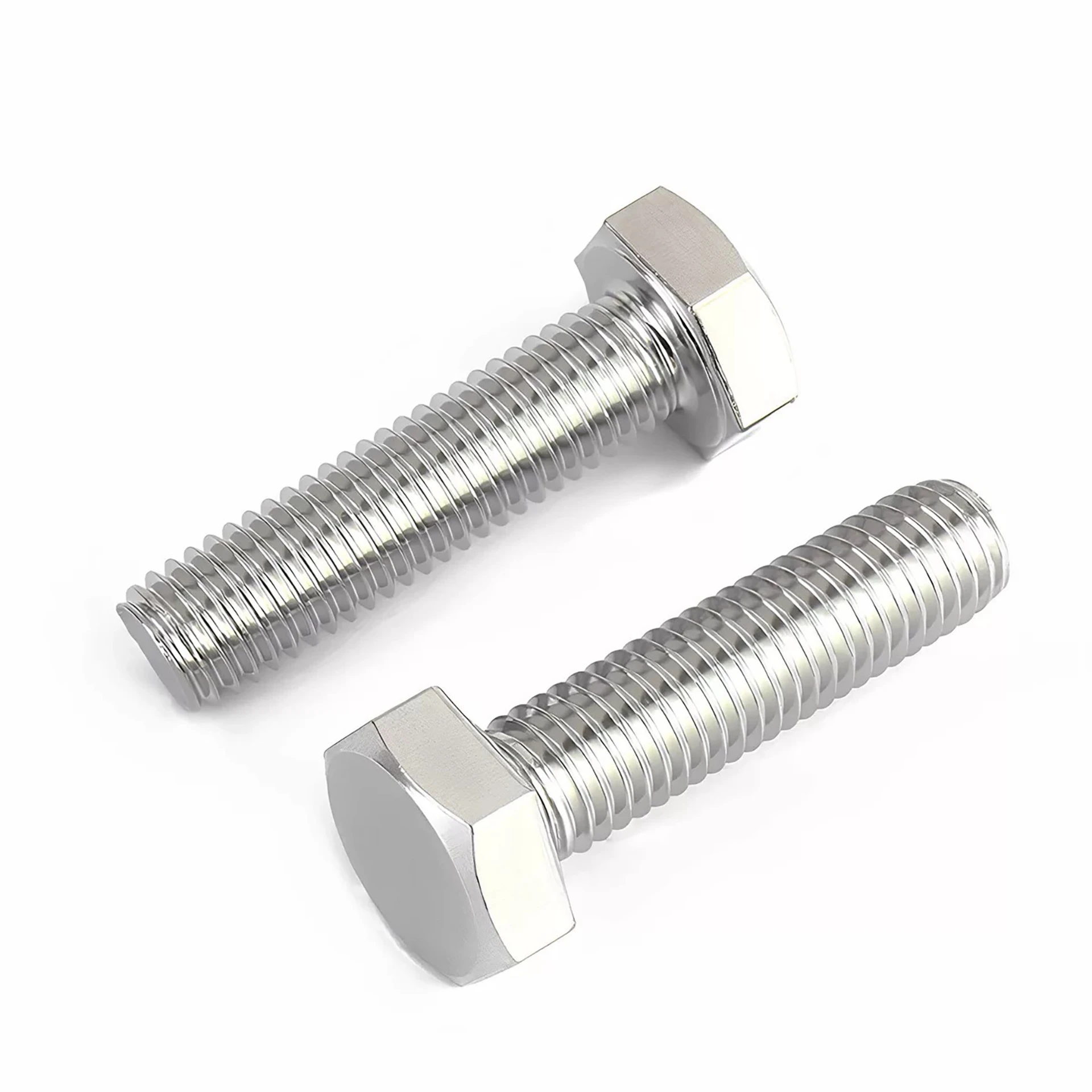 Stainless Steel 304  316  201 667 Hex Bolts DIN933 Full Threaded