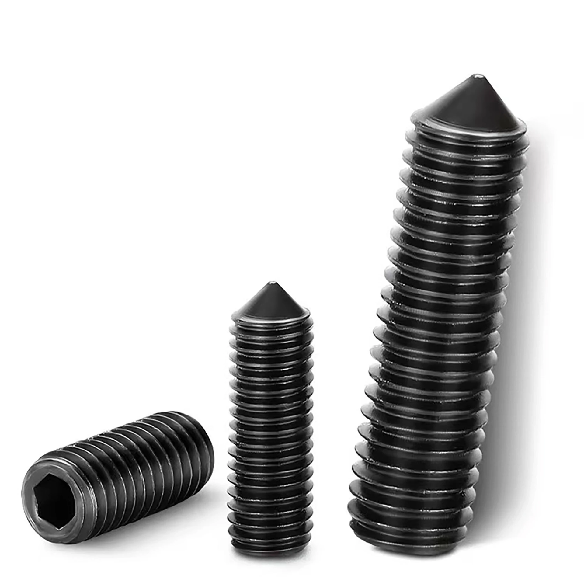 Hex Socket Cup Point Set Screws DIN 914 | Alloy Steel | Shaft Fixing