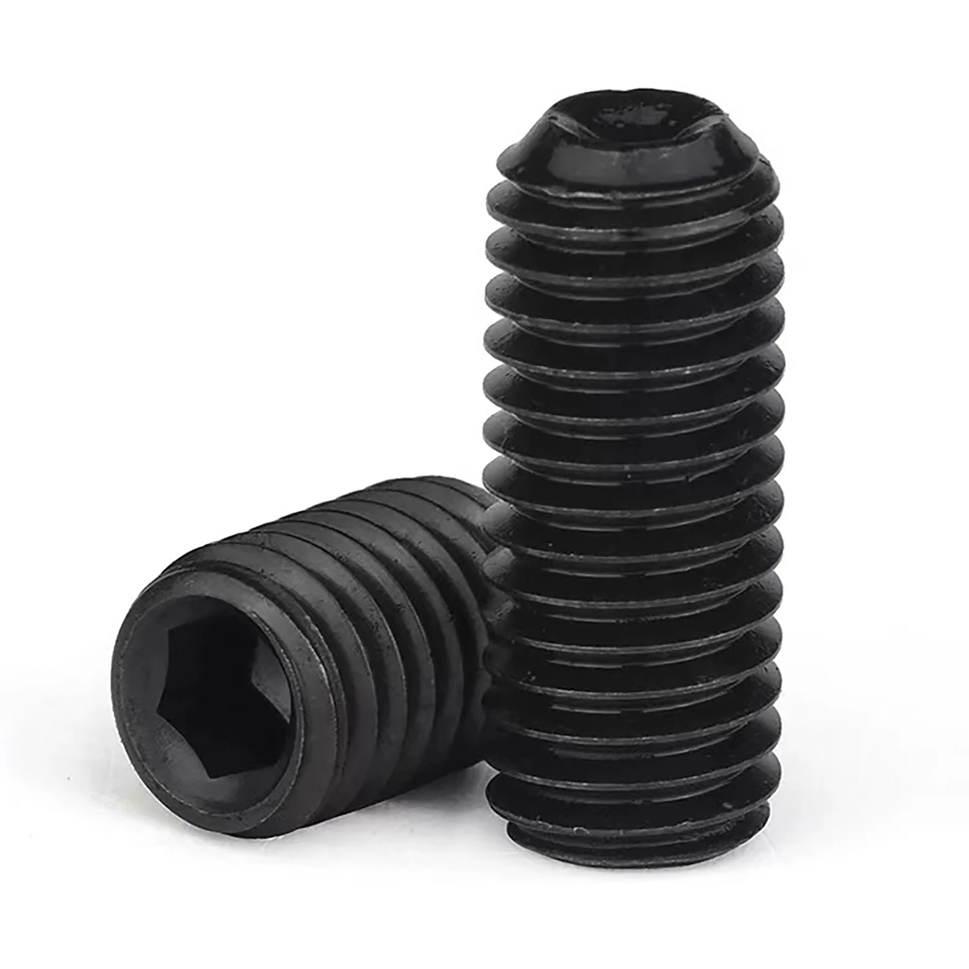 Hex Socket Cup Point Set Screws DIN 916 GB/T80 | Alloy Steel | Shaft Fixing