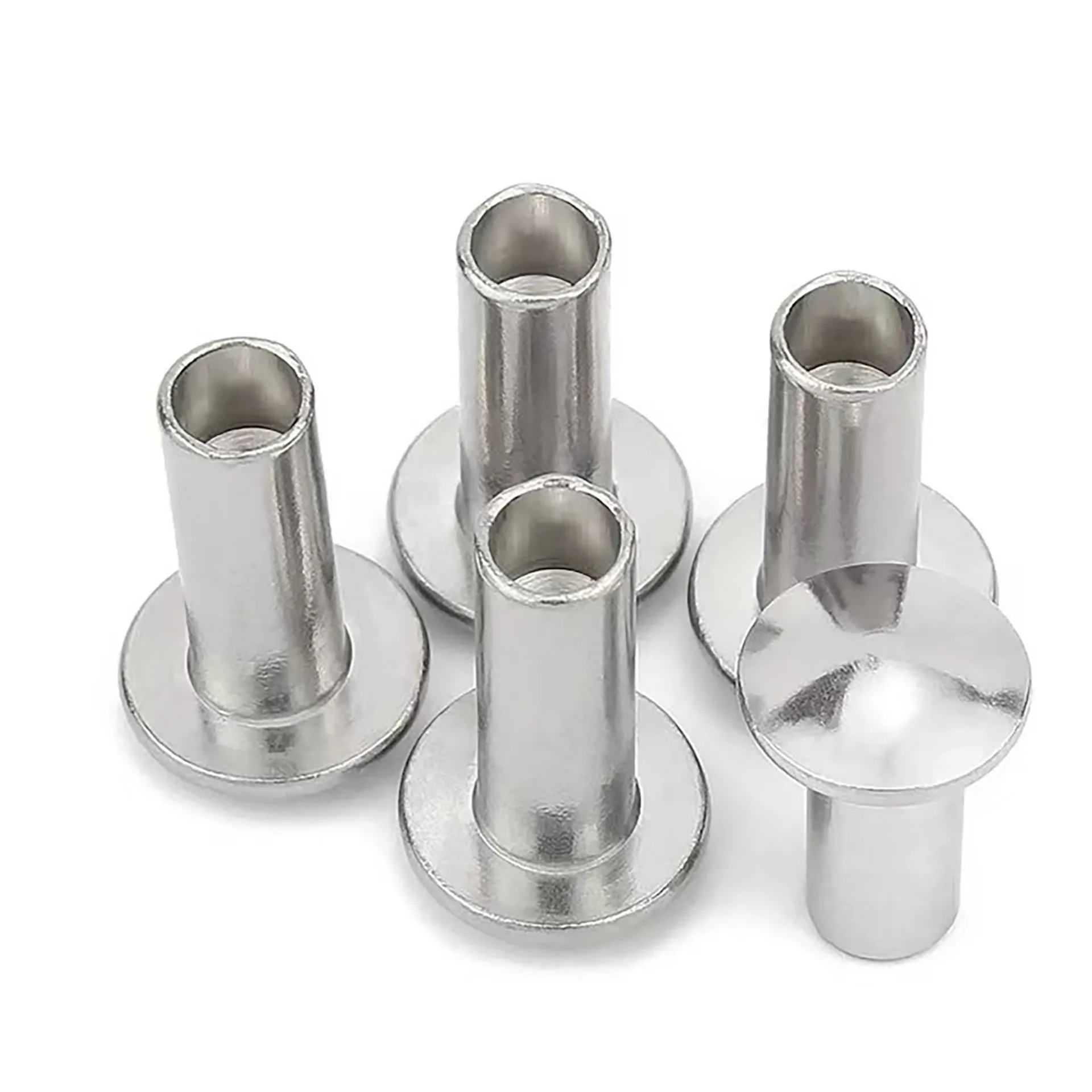 Flat Head Semi-Tubular Rivets | Stainless Steel 304 | GB873  |  Wholesale Price