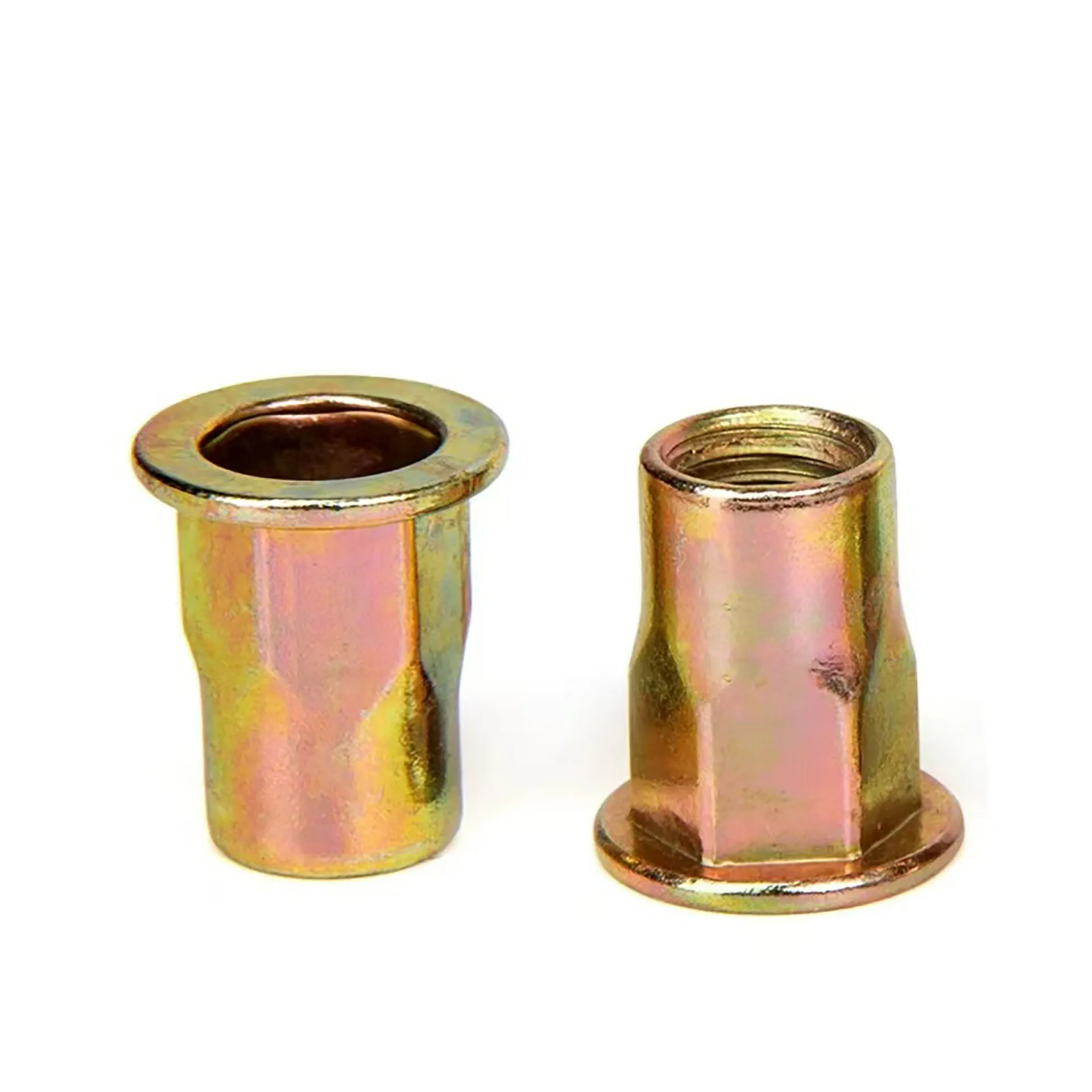 Flat Head Half-Hex Rivet Nut |  No Welding Required  | OEM Manufacturing Service |