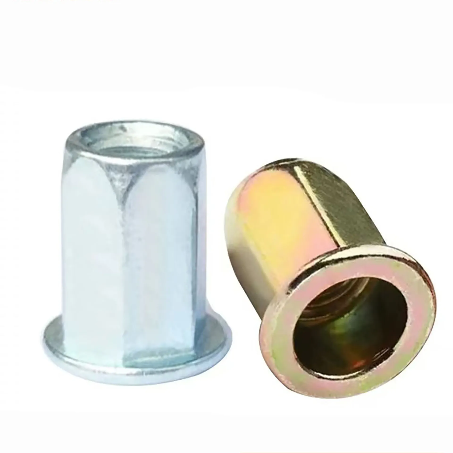 Full Hex Rivet Nuts | Anti-Spin Design | Carbon/Stainless Steel | Bulk Pricing