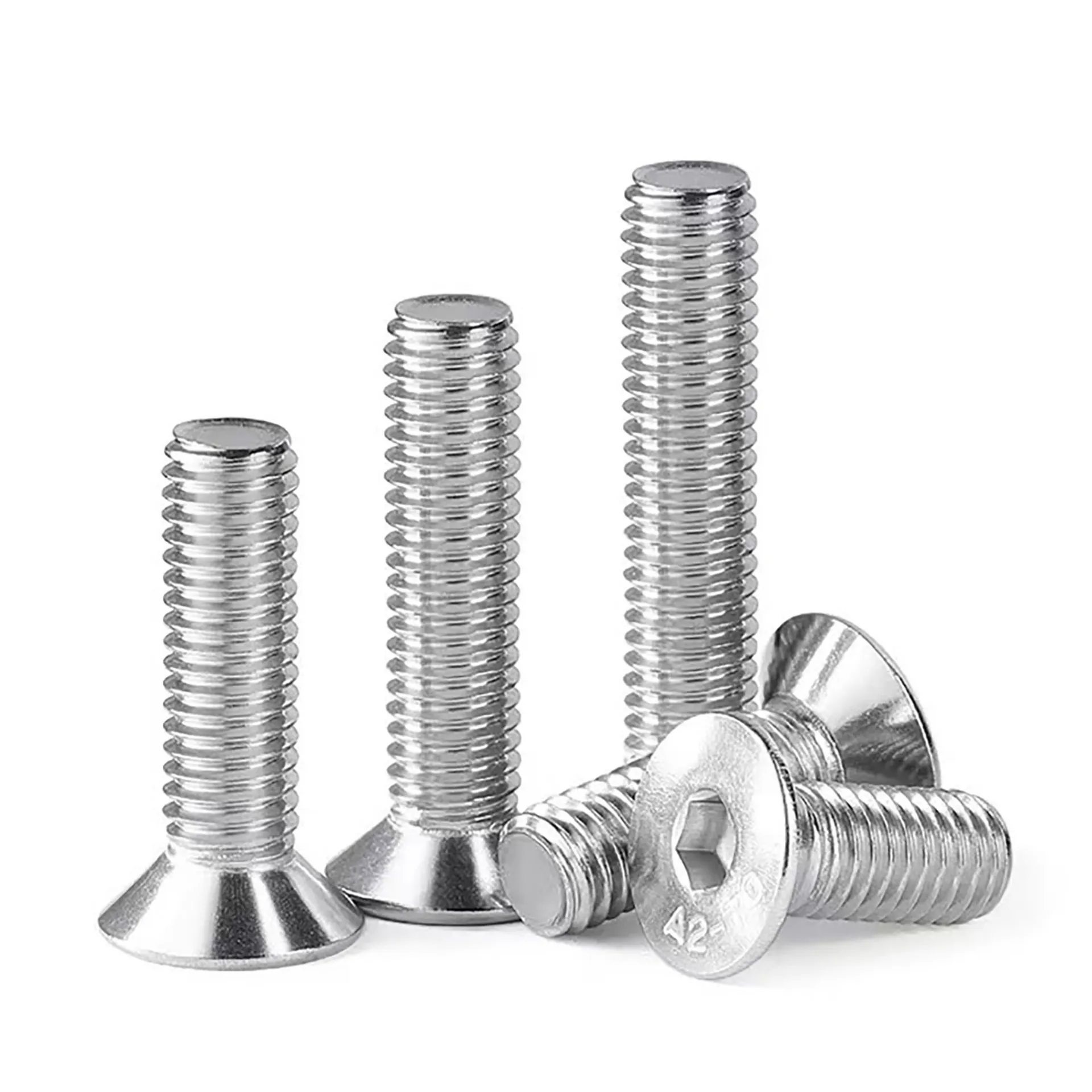 DIN 7991 A2-70 A4-80 Stainless Steel Countersunk Head Hex Socket Bolt | ISO 2009