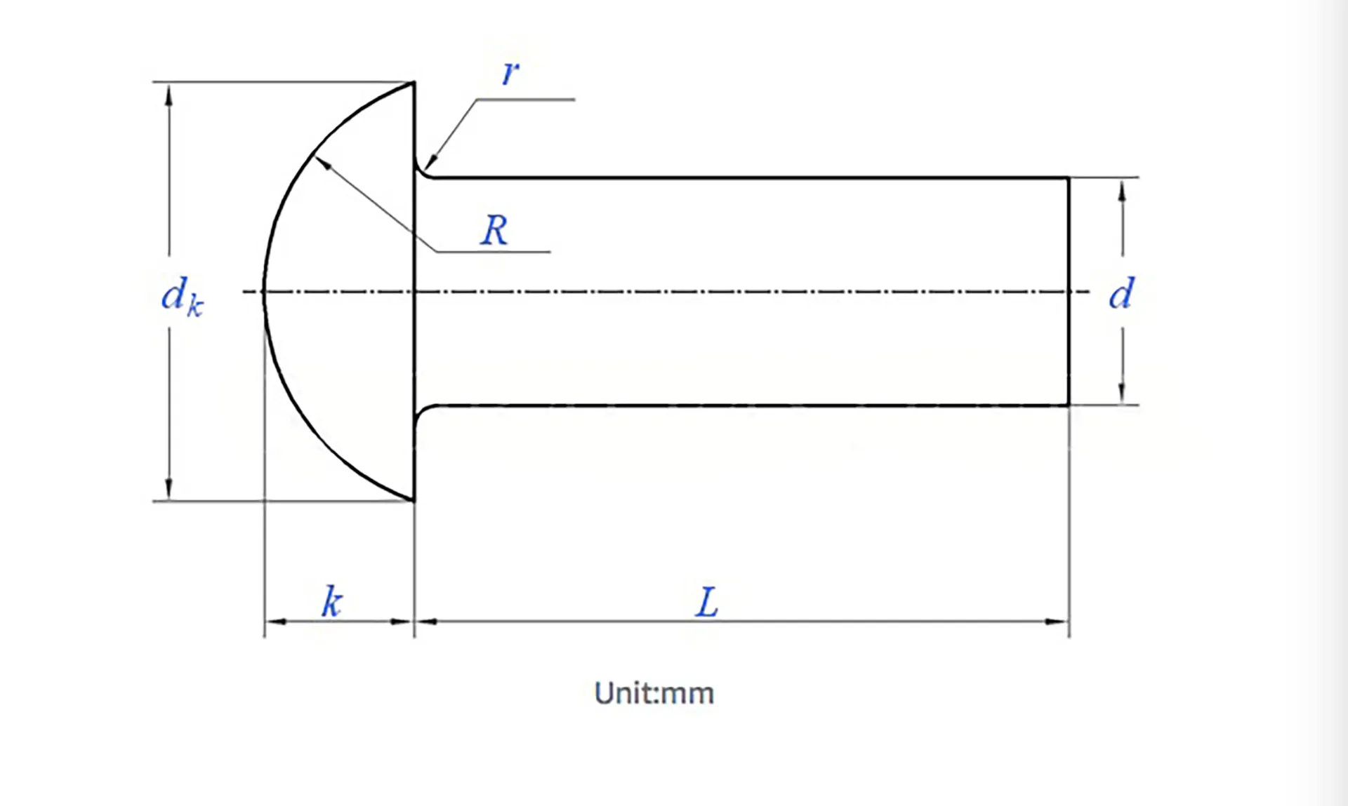 Semi-Tubular Rivets |  Zinc Plated/Stainless Steel | OEM Available