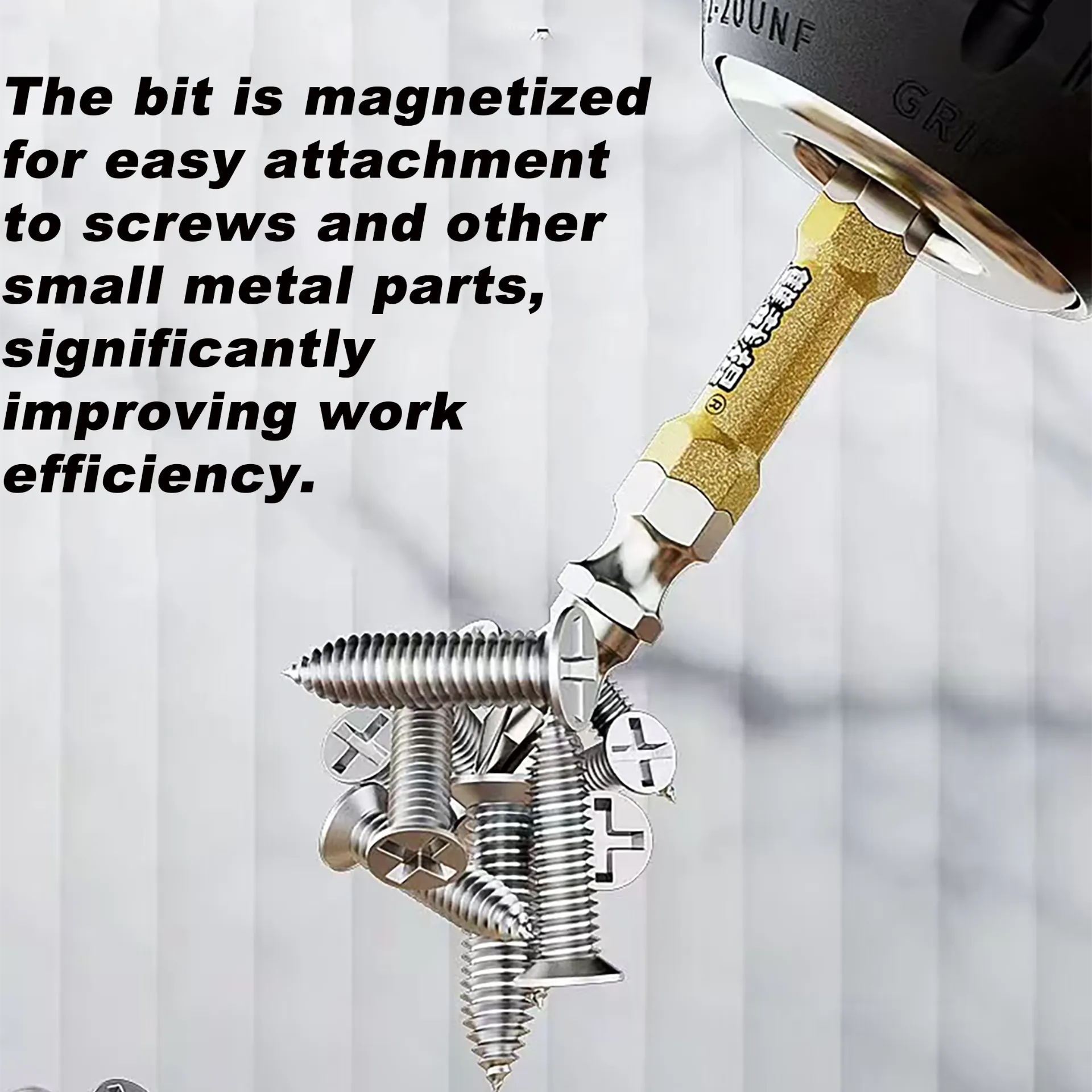 Ultra-Durable Phillips Bit - High Magnetic Tip & D1 Steel