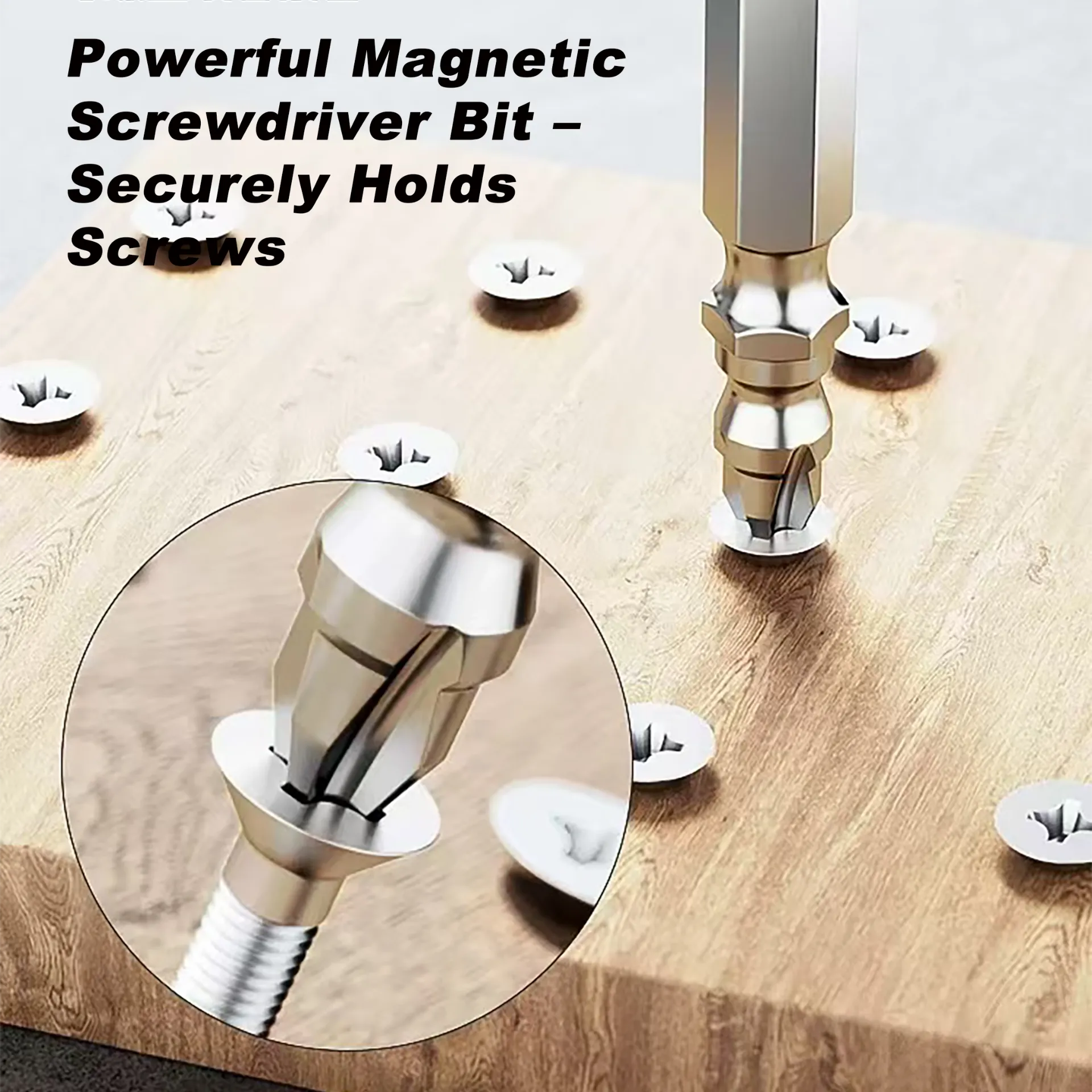 Ultra-Durable Phillips Bit - High Magnetic Tip & D1 Steel