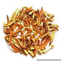 tangerine mature peel