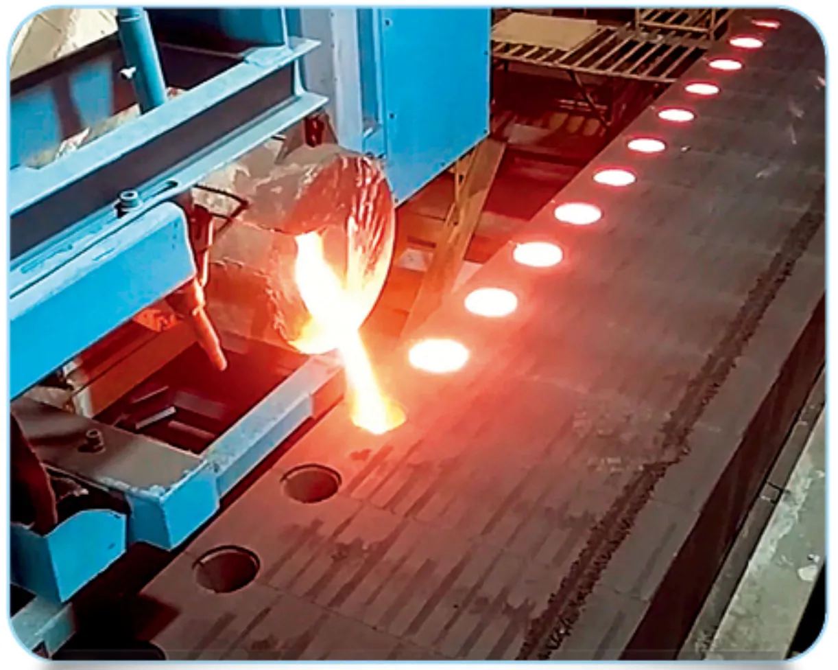 auto pouring machine