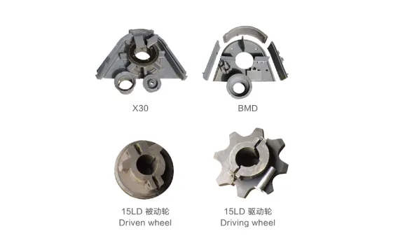 shot blasting spare parts