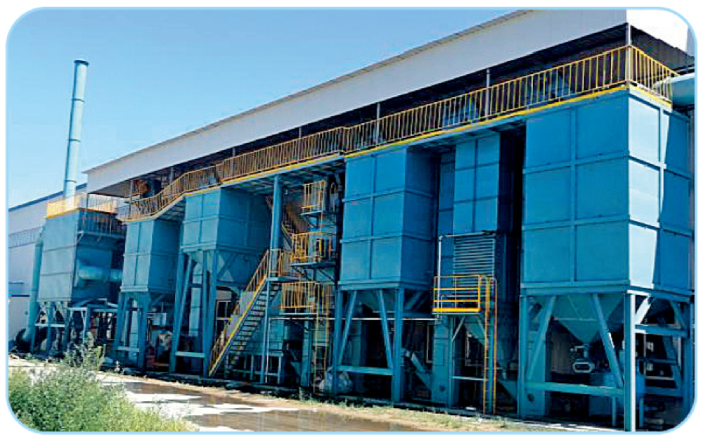 Resin sand production line