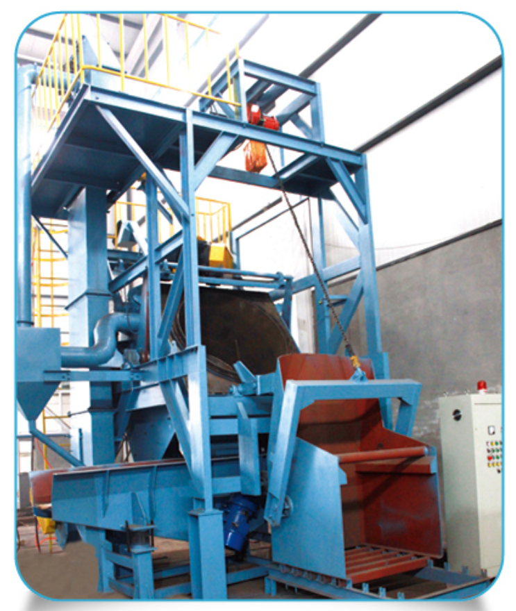 GT1 5 tilting drum blasting machine IACH