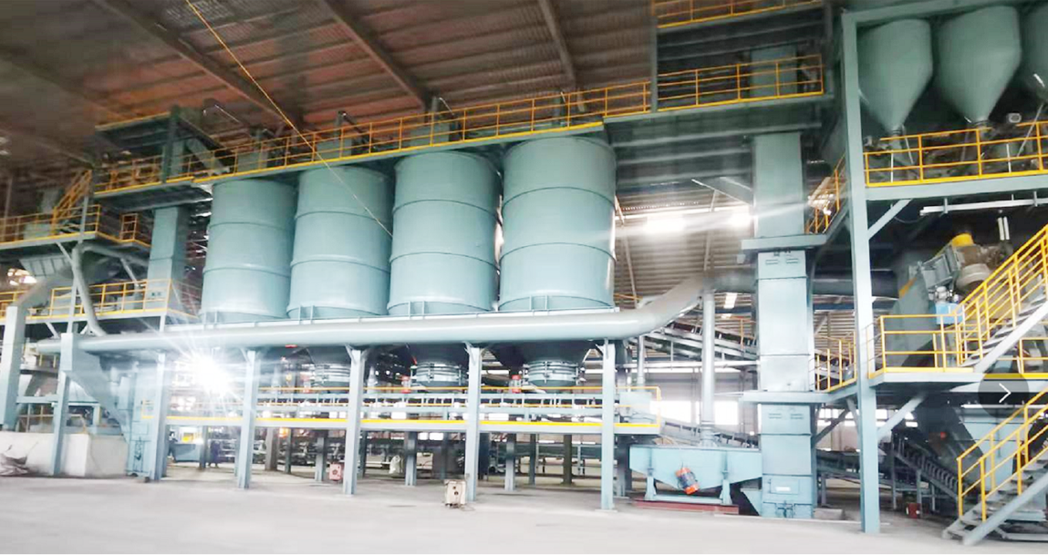 Yonghong sand preparation system