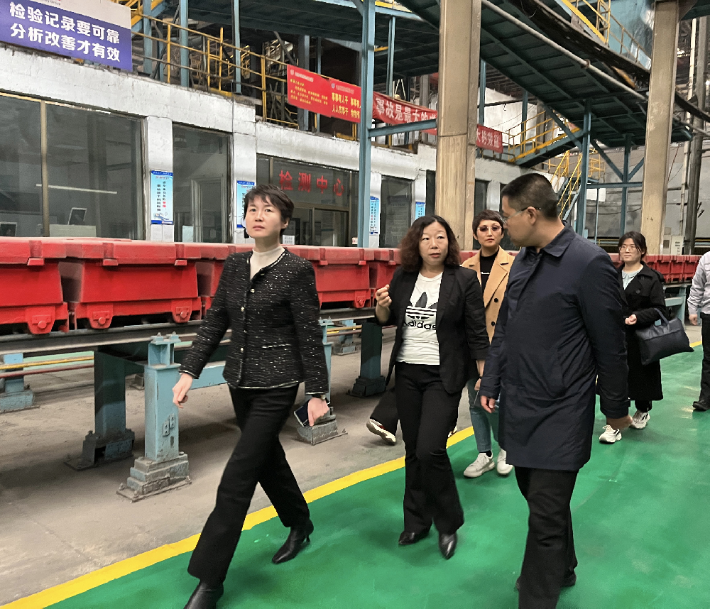 Leaders of Jingxiu District and Mancheng District visited Yonghong for research and guidance