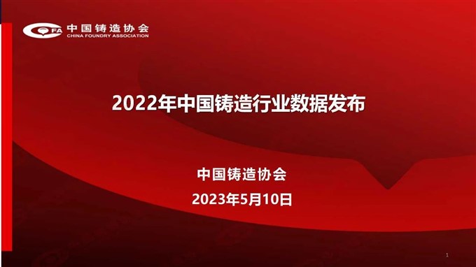 2022 China foundry industry output data released