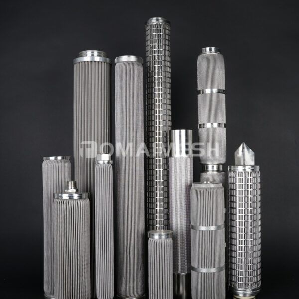 Pleated Wire Mesh Filter