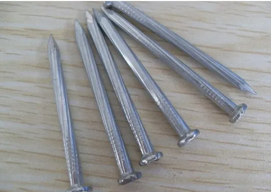 High-Strength Smooth Shank Galvanized Concrete Nails for Construction Use