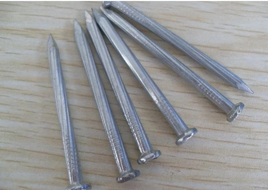 High-Strength Smooth Shank Galvanized Concrete Nails for Construction Use