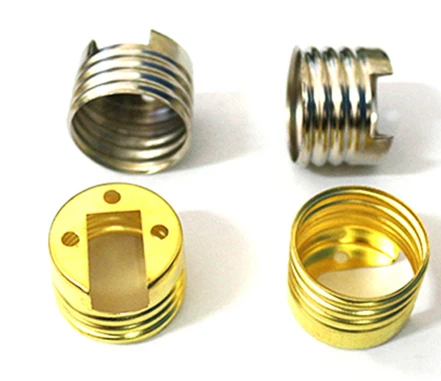 OEM Metal Stamped Lamp Holder Components for Industrial Lighting
