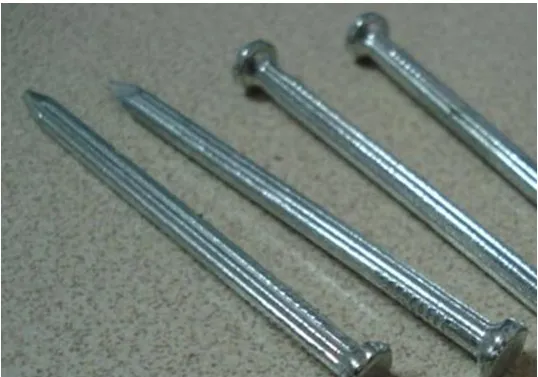 High-Strength Smooth Shank Galvanized Concrete Nails for Construction Use