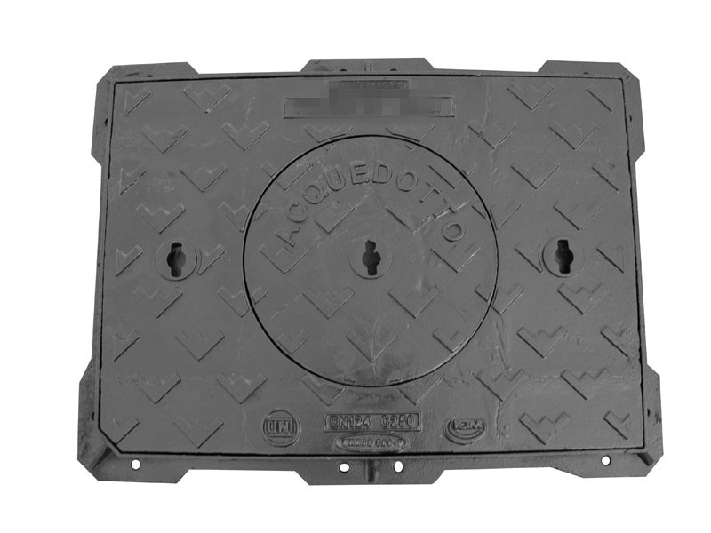 En124 D400 Ductile Iron Manhole Cover for Municipalities