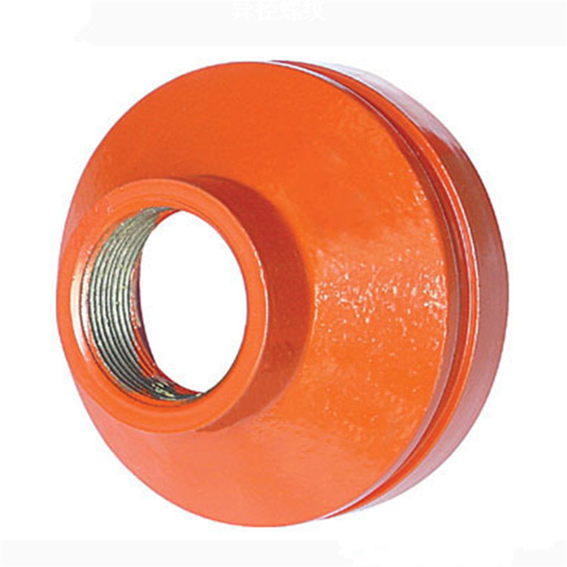 FM/UL Approved Ductile Iron Grooved Fitting Reducing Cross