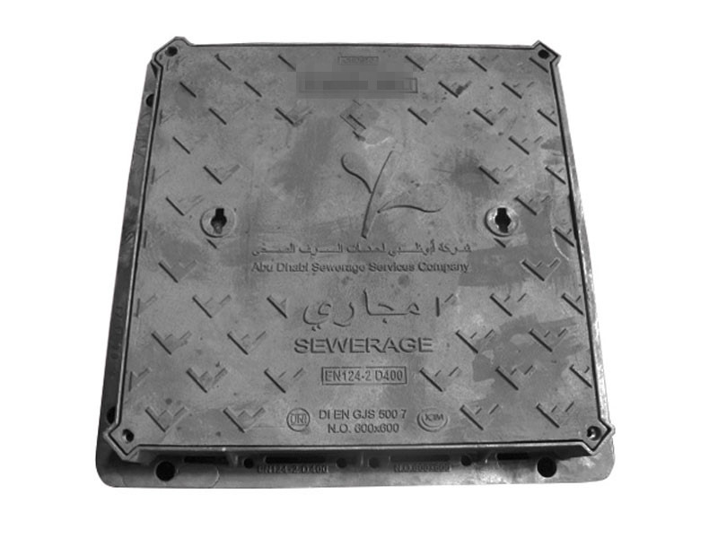 En124 D400 Ductile Iron Manhole Cover for Municipalities