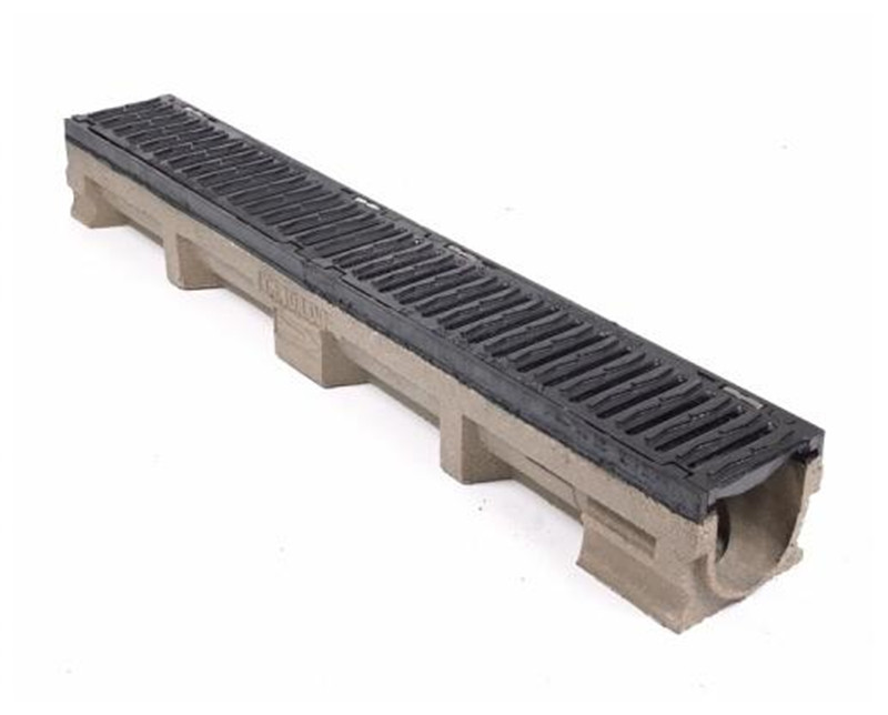 Polypropylene Drainage Channel with Polypropylene Grate
