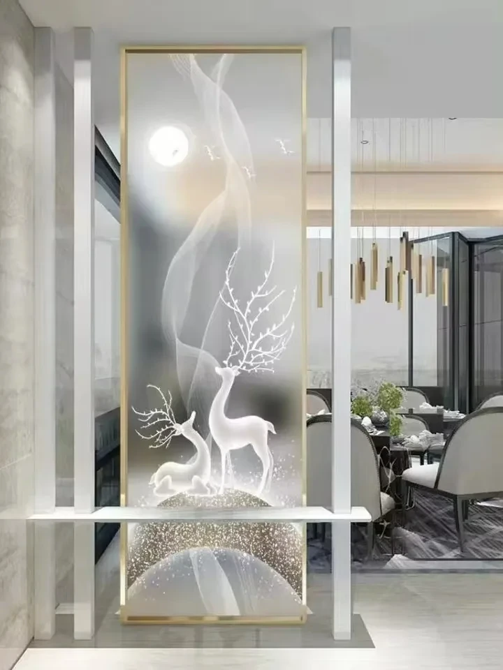 coloured mirror glass