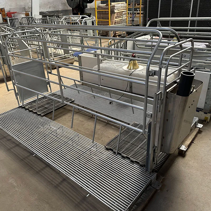 A New Galvanizing Production Line For Our Pig Farming Equipment