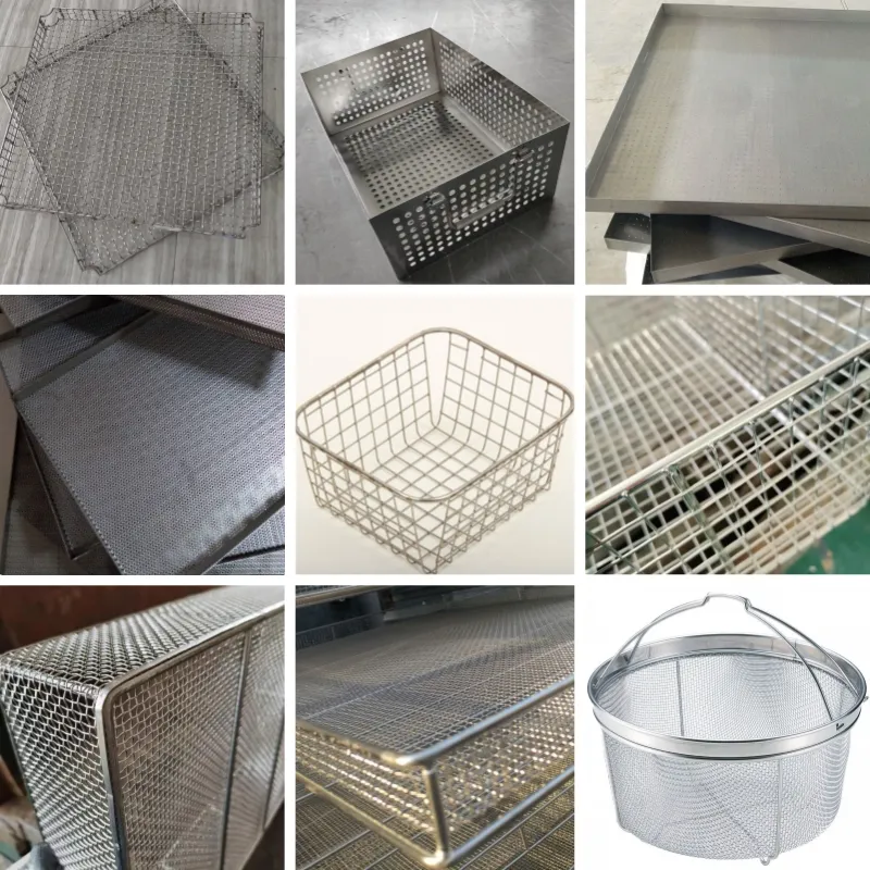 304 Stainless Steel Mesh Basket: A Reliable Solution for Industrial and Food Processing Applications