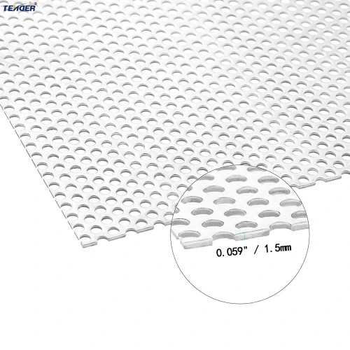 Stainless Steel/Mild Steel/Galvanized Steel/Aluminum Sheet Perforated Metal Mesh Screen