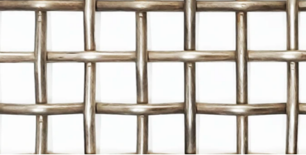 Stainless steel woven wire mesh heat treatment