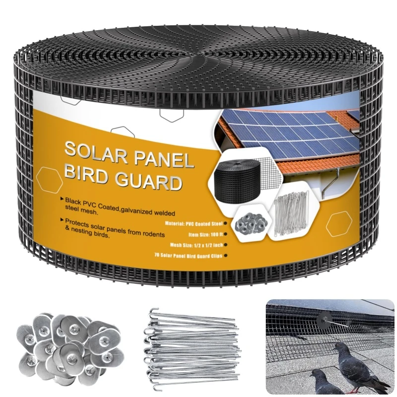 Solar Panel Bird Guard