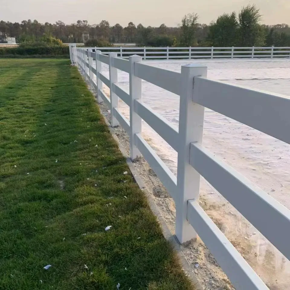 pvc horse fence application