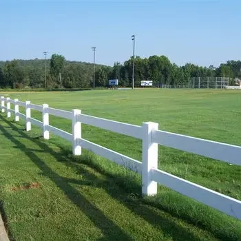 3 rail pvc horse fence