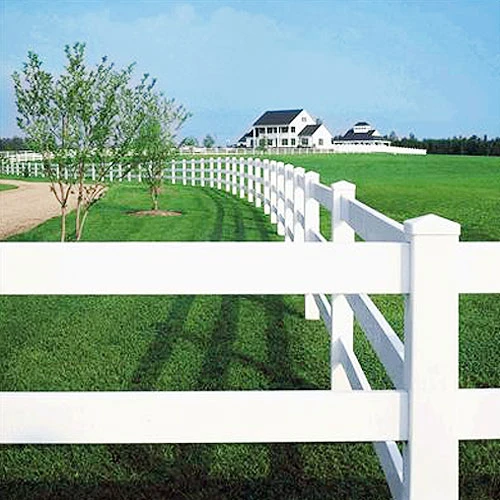 PVC Post and Rail Fencing For International Agricultural & Equestrian Projects