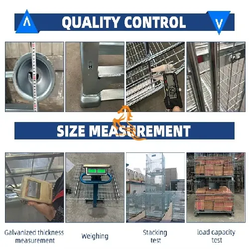 Collapsible Wire Container Inspection
