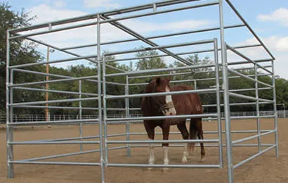 metal horse panels
