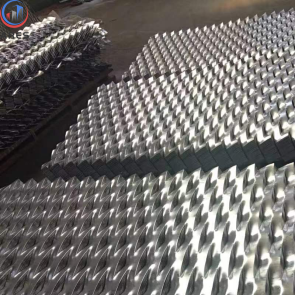 How to install the aluminum expanded metal without the frame?