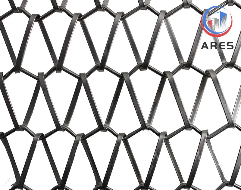 304 Stainless Steel Helix Wire Mesh for Curtain Wall HJG-3040