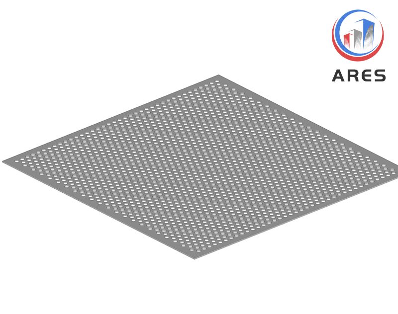 Round Hole Perforated Metal Sheet, Stainless 304 Aluminum Perforated Sheet