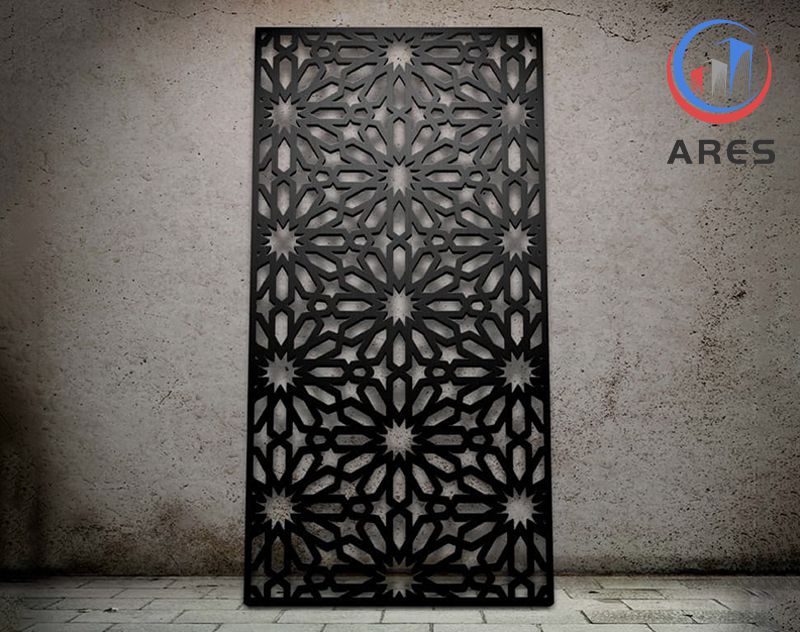 Laser Cut Metal Decorative Wall Art Panel HJJ-2212