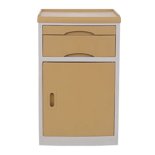 Hot Selling ABS Plastic Medical Hospital Bed Cabinet Modern Style Patient Bedside Cupboard for Home & Bedroom Nightstands