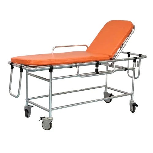 Portable Hospital Emergency Trolley Bed Medical Ambulance Folding Stretcher for Rescue Transfer Patient