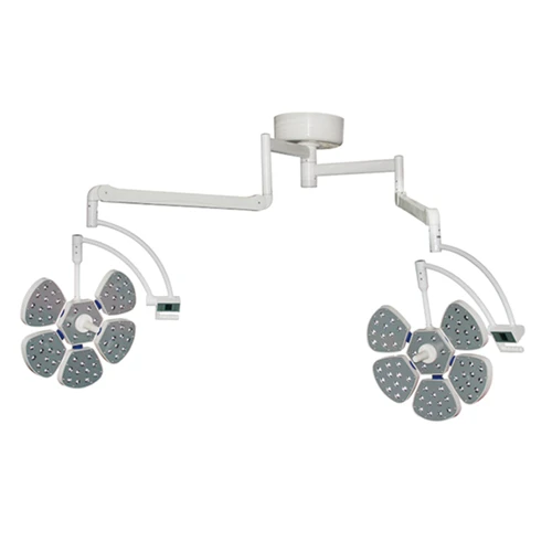 Hospital Surgical Equipment Ceiling Double Head LED Operating Light Surgical Examination Lamp