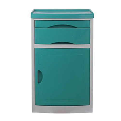 Multi-function Casters ABS Hospital Storage Bedside Locker Bedside Cabinet
