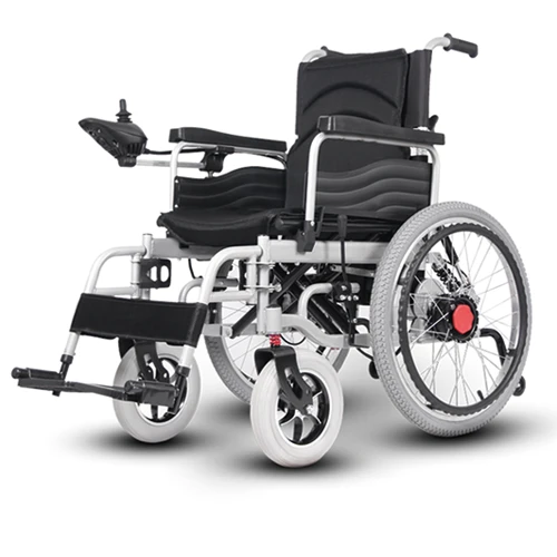 Factory Direct Supply Electric Wheelchair Lightweight Electric Carbon Steel Electric Wheelchairs for Disabled