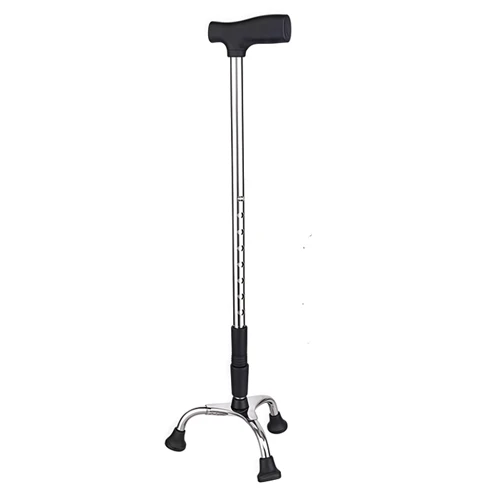 Lightweight Elderly Telescopic Cane With Low Price Stainless Steel Three Legged Elderly Cane for Disabled People